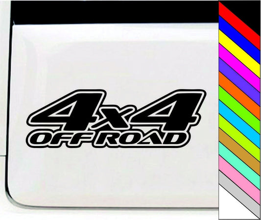 2017 NEW 4x4 Off Road Funny Words Image Vinyl Decal Notebook Car Door Window Bumper Laptop Sticker