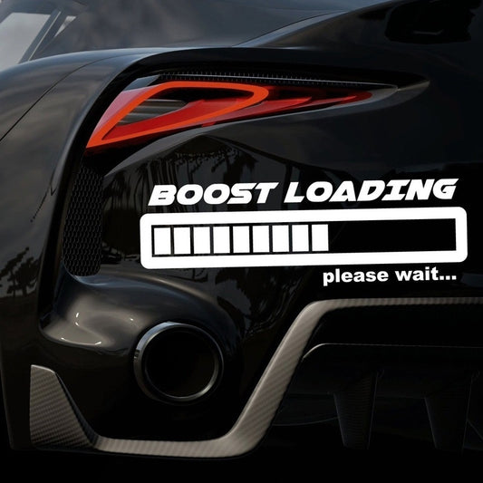 2017 NEW Boost Loading Please Wait Car Sticker