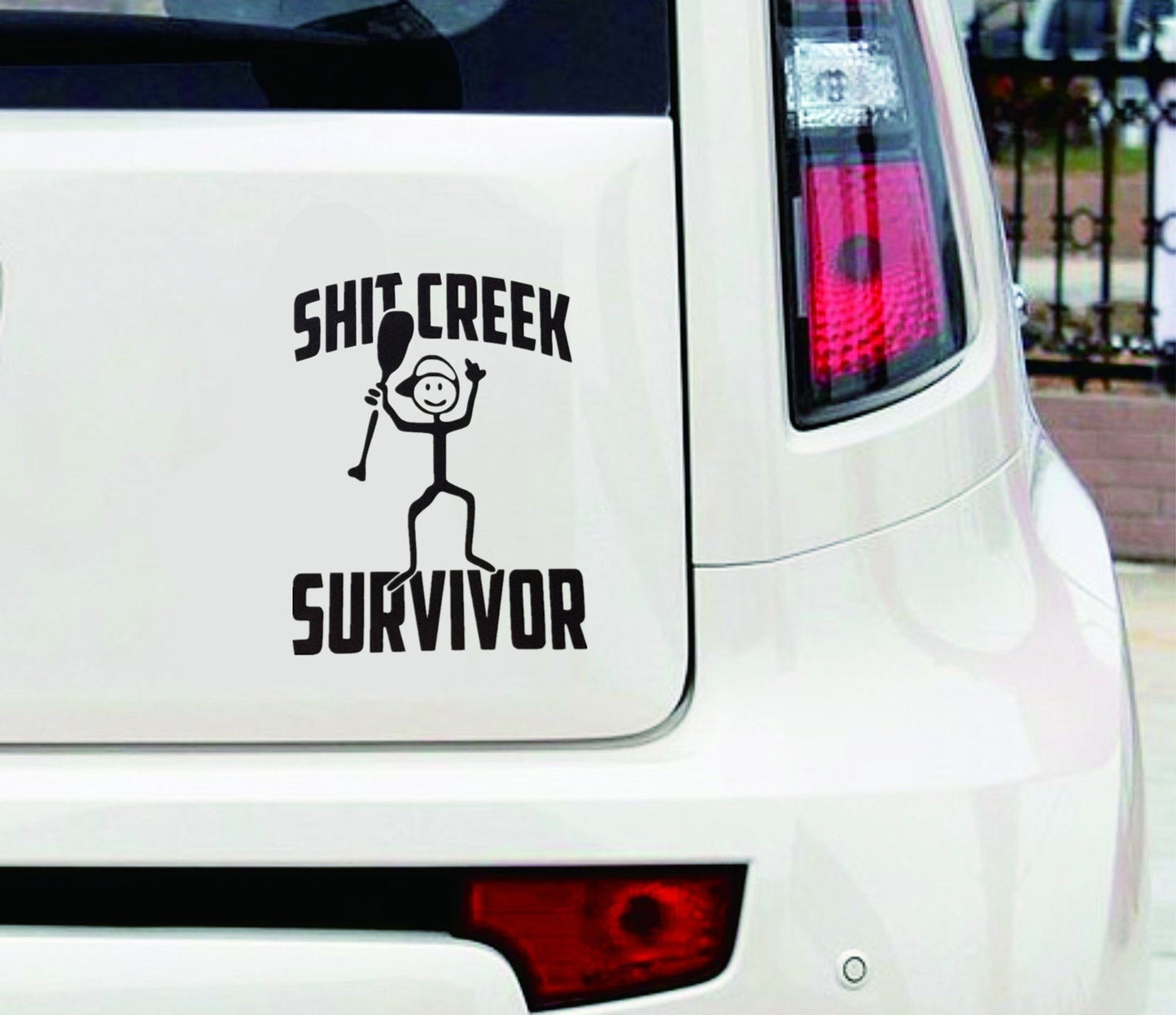 Hot Survivor Funny Car Decal Bumper Stickers Car Truck Window Decor