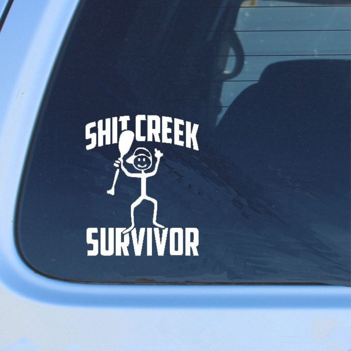 Hot Survivor Funny Car Decal Bumper Stickers Car Truck Window Decor