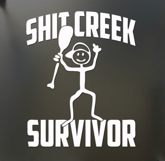 Hot Survivor Funny Car Decal Bumper Stickers Car Truck Window Decor