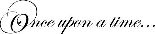 New Hot Once Upon A Time Vinyl Wall Art Decal Wall Stickers