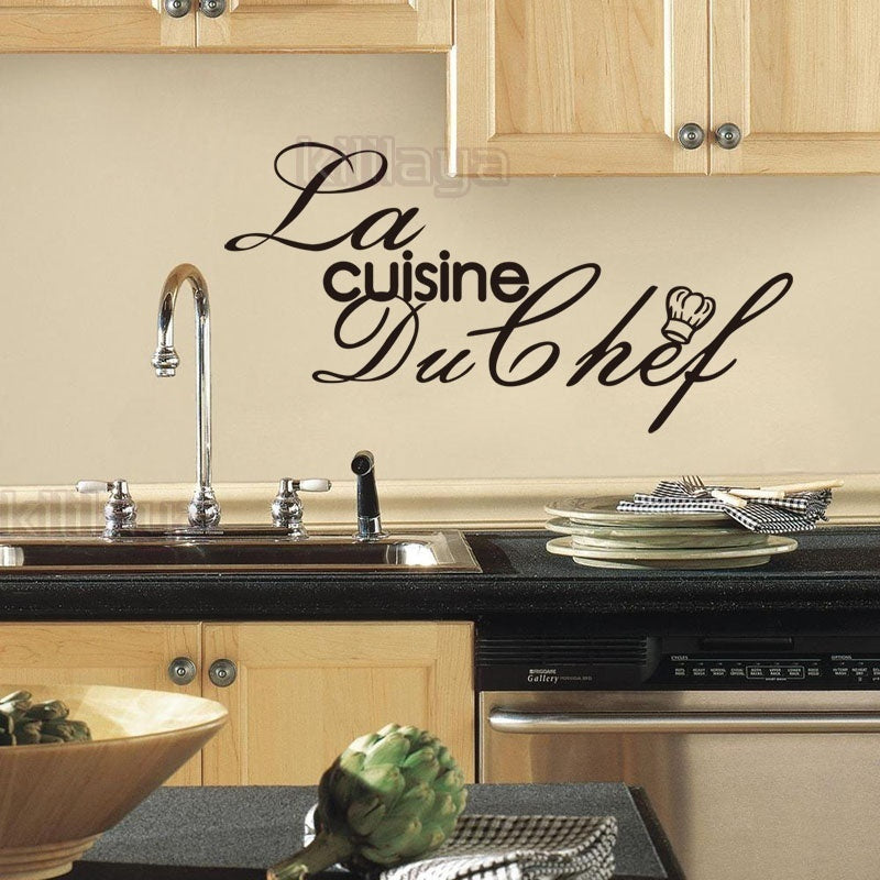 Fashion   Stickers Muraux Cuisine Du Chef 58.5CMX30CM