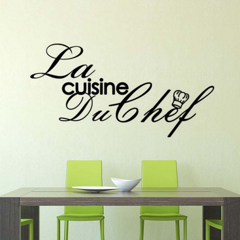 Fashion   Stickers Muraux Cuisine Du Chef 58.5CMX30CM