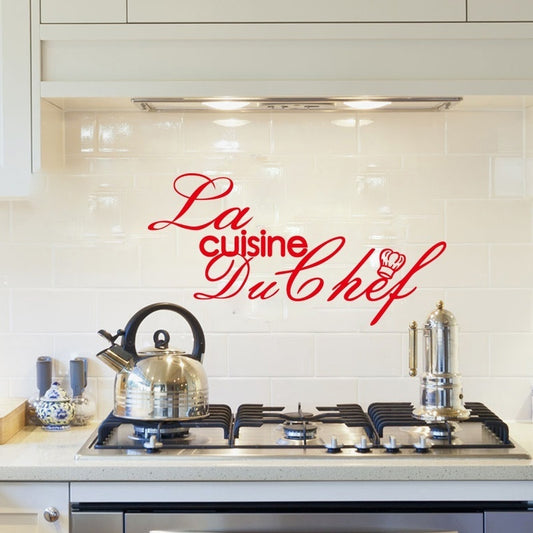 Fashion   Stickers Muraux Cuisine Du Chef 58.5CMX30CM
