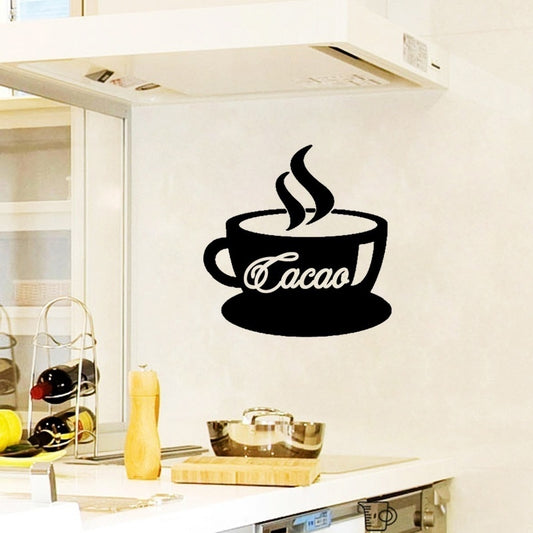 New Fashion Sticker Cuisine Tasse De Cacao Home Decor Sticker