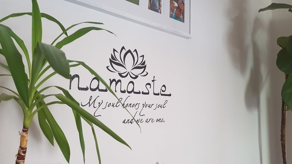 New Brand   Wall Decals Vinyl Sticker Art Home Decor Mural Buddha Quote Namaste Yoga Mandala Bedroom Dorm