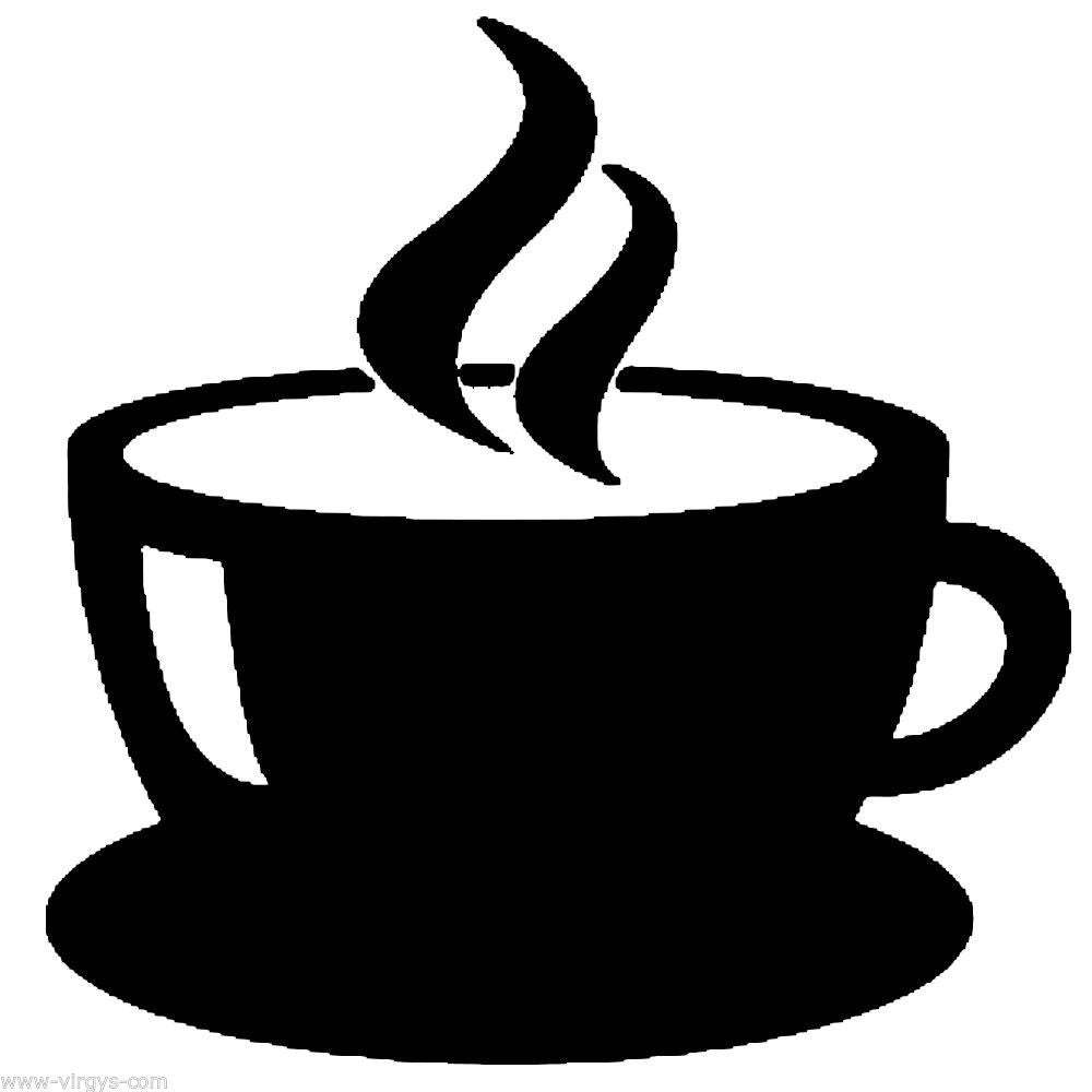 High-quality   Sticker Cuisine Tasses À Café Fumant Home Decor Sticker Decals