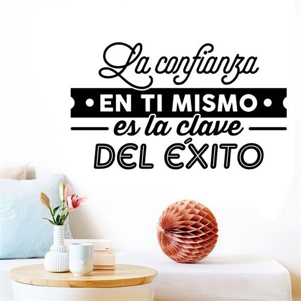 2018 NEW  Vinyl Wall Stickers Spanish Quote Letterings Wall Decals