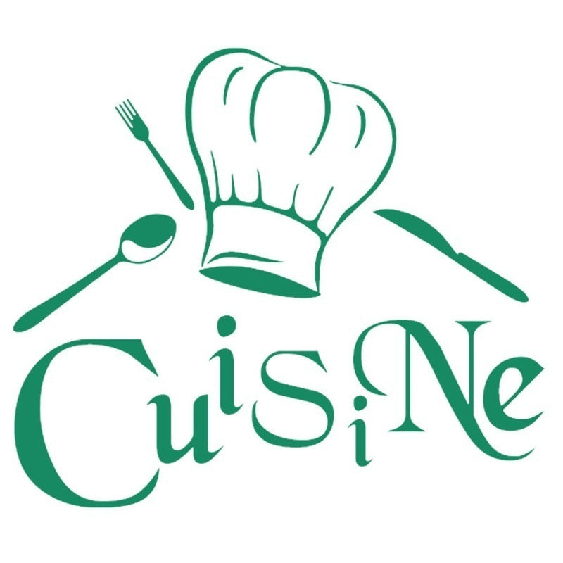 Large Size French Cuisine Kitchen Wall Sticker