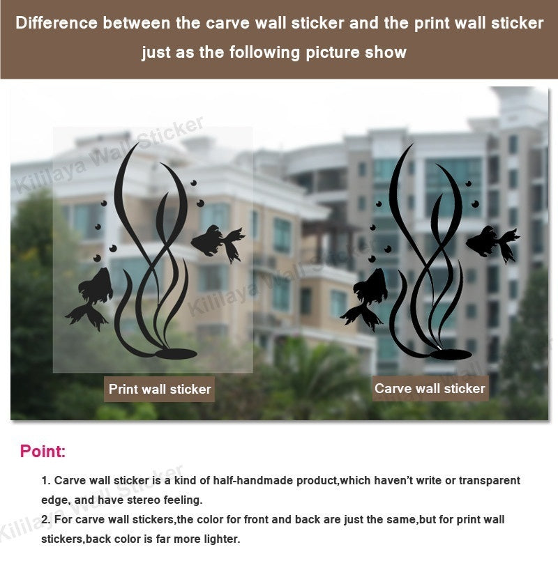 New Fashion   French Salle de Bain Wall Sticker for Bathroom