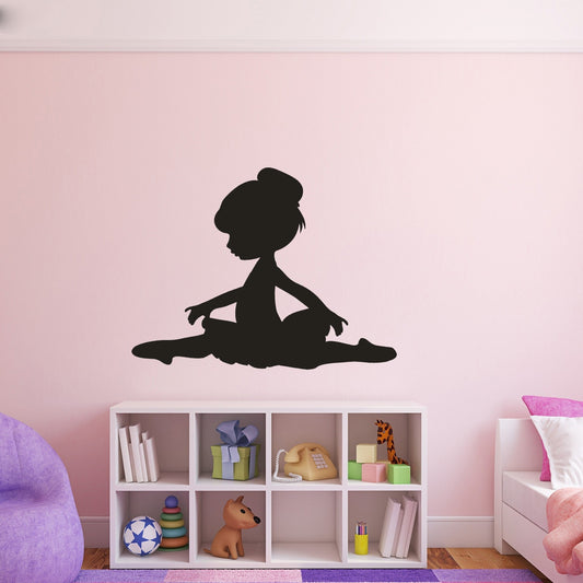 New Fashion   Gymnastic Acrobatic Ballet dancer girls sport Wall Art Stickers Wall Decal Home DIY Decoration Wall Mural Removable Room Decor Wall Stickers