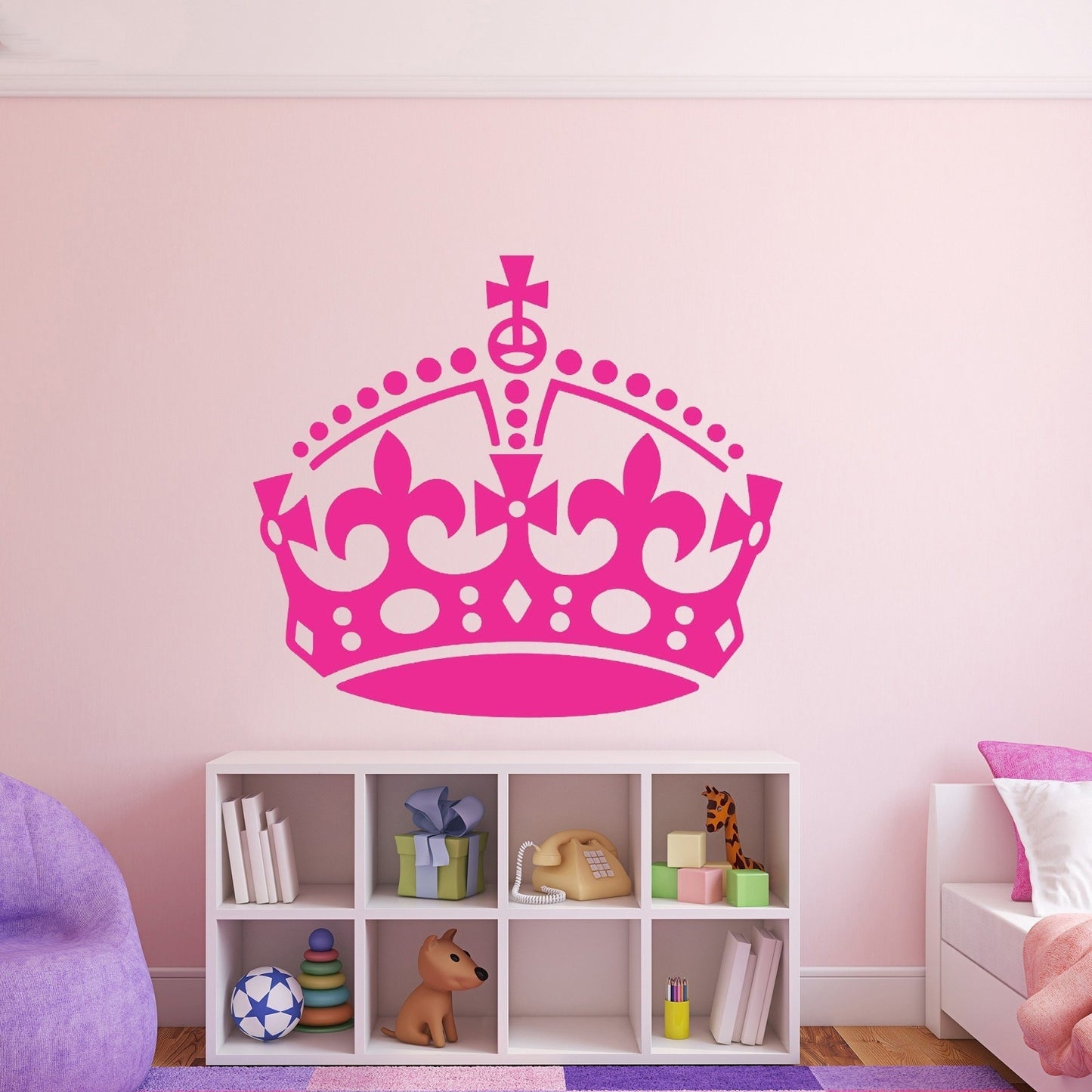 2018 NEW CROWN Queen Silhouette Wall Art Stickers Wall Decal Home DIY Decoration Wall Mural Removable Room Decor Wall Stickers