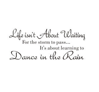 Hot   dance in the rain wall stickers home decoration bedroom wallpaper wall art decor wall sticker murals arts