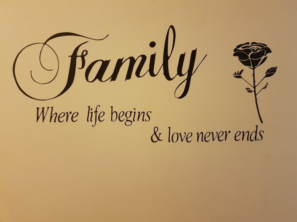New Fashion  wall sticker Family stickers manufacturers fine carved quality assurance reasonable price level  stickers for home deco vinyl