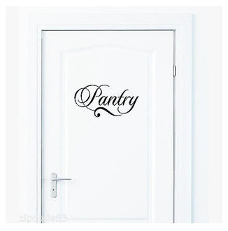 High-quality   58.4*27.9cm "pantry" pvc removable wall stickers wall decals decorative adesivo de parede wall stickers home decor