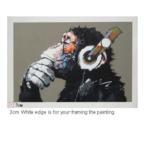 Fashion High Quality 5 Pcs Canvas Wall Art Peacock Oil Painting By Number Decorate Home Living Room Animal Picture Cuadros Decoracion (Unframed)