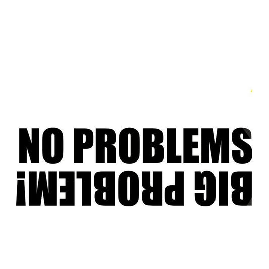 New Fashion No Problems 4x4 Off for Road Land Rover for Funny Sticker
