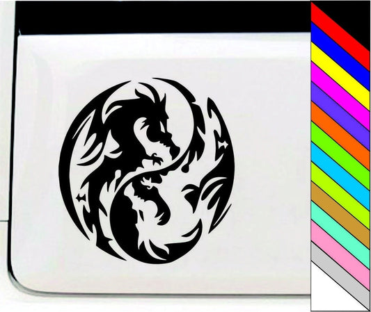 Fashion  Dragon Fantasy Car Truck Window Bumper Vinyl Graphic Decal for Car Decoration Waterproof