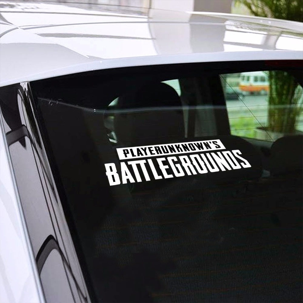 1PC 25*20cm PUBG Playerunknown's Battlegrounds Winner Winner Chicken Dinner Car Stickers Vinyl Decals Car Styling Accessories