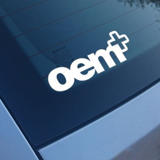 High-quality OEM + Plus Funny Car Bumper Sticker