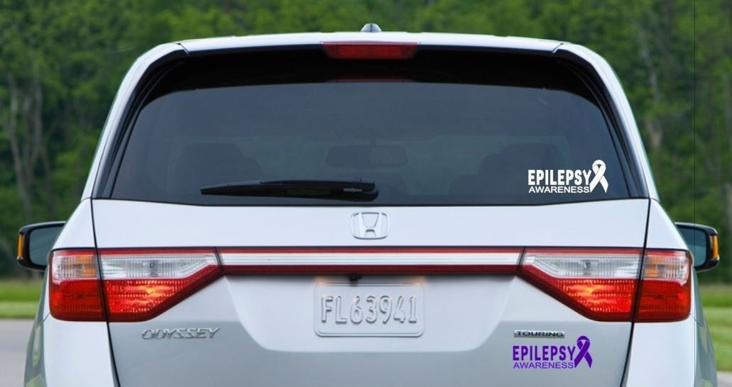 Fashion   Epilepsy Awareness Vinyl Wall Decal or Car Sticker