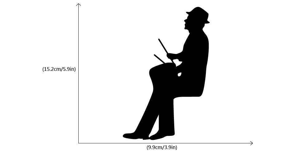 New Brand  2 pcs  Man Playing Drum Silhouette Switch Sticker Drum Player Vinyl Wall Sticker Music Wall Decor Music Lover Art