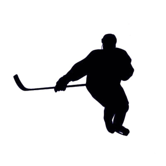 Hot 11.5cm*9.5cm Creative  Ice Hockey Sports Car Stickers Vinyl Accessories