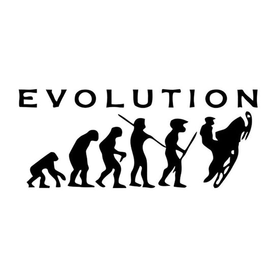 New Hot   18cm*8cm Evolution Snowmobiles  Decor Car Sticker Vinyl Decor Decal S4-0058