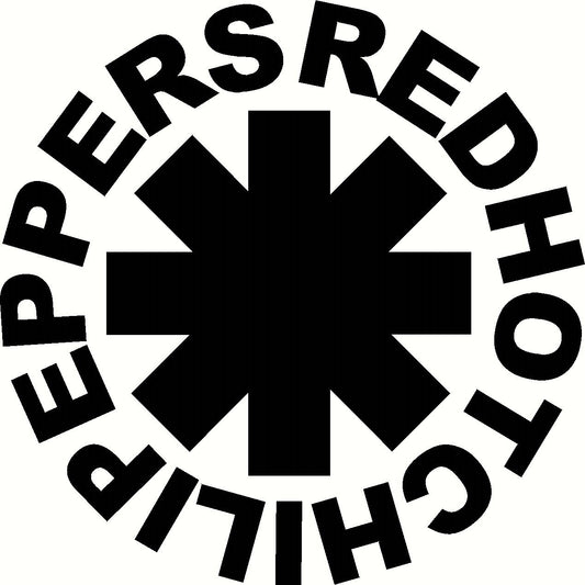 High-quality  red  chili peppers vinyl decal window or bumper sticker