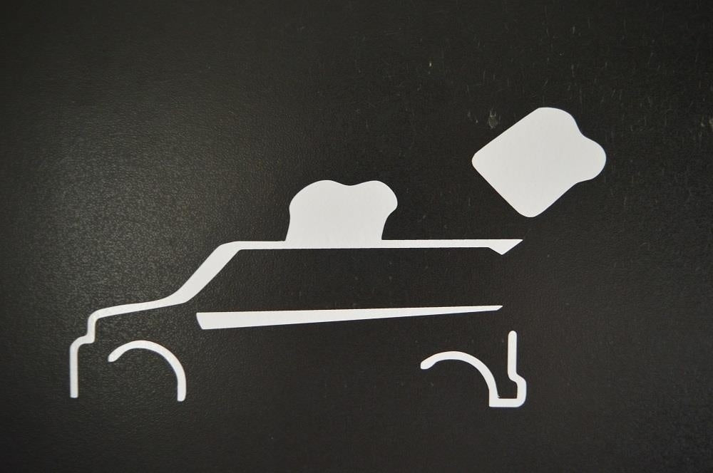 New Hot  Scion XB toaster car truck funny window sticker vinyl decal #357