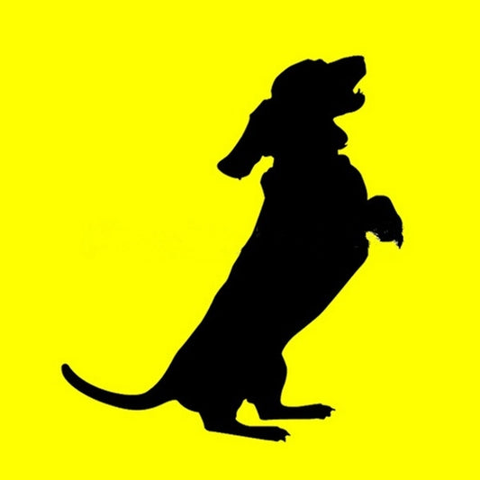 Black Cute Stickers Dachshund Begging Dachshunds Dog Graphic Sticker Car Window Wall Decal Truck Door Laptop