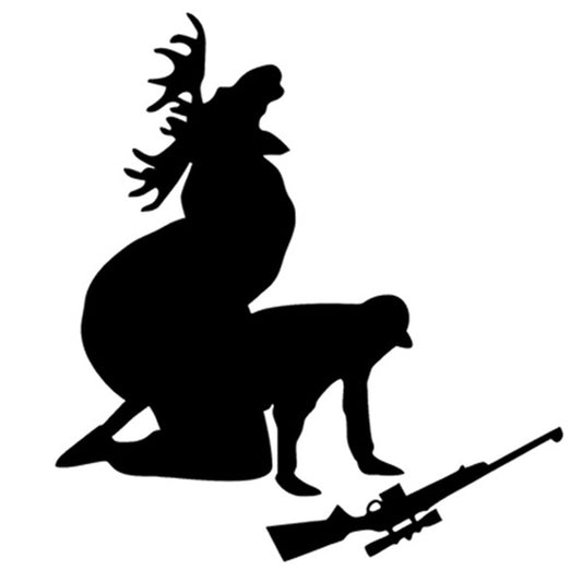 New Brand How-Ya-Like-My-Meat-Now-Funny-Moose-Hunting-Hunter-Car-Window-Decal-Sticker-For-Truck