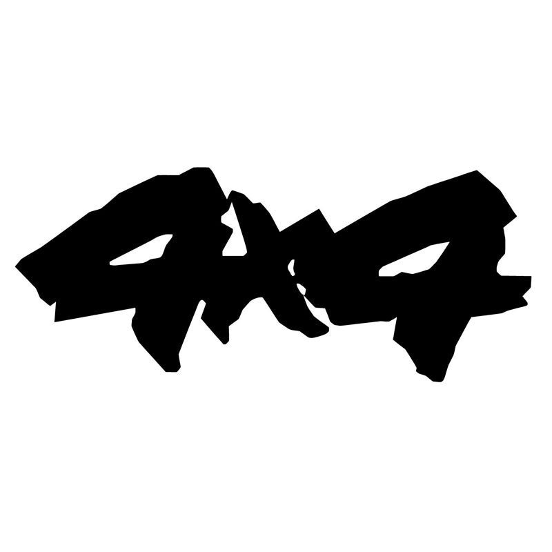 New Fashion  20*8CM 4x4 4-Wheel Drive Car Stickers Decals Personalized Car Accessories Cartoon Motorcycle Stickers