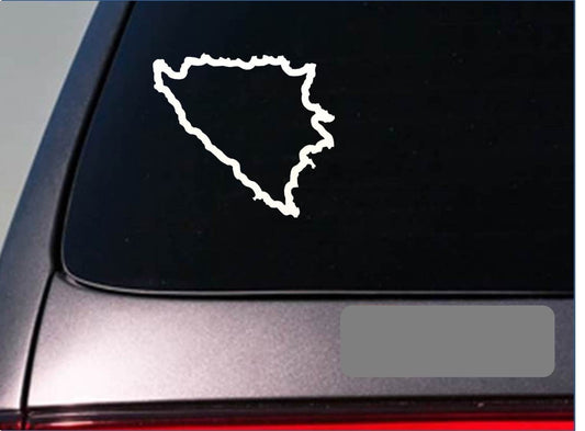 Bosnia and Herzegovina COUNTRY  6" STICKER DECAL CAR WINDOW RUSSIA ASIA Car Sticker