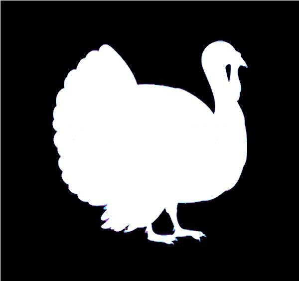 Hot   13 Cm * 13 Cm Turkey Thanksgiving Hunt Hunting Graphic Car Window Vinyl Decal Truck SUV Bumper Kayak Canoe Wall Art Sticker