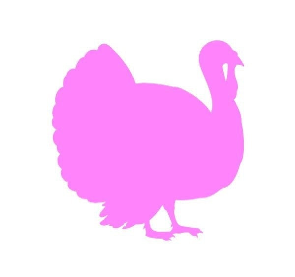 Hot   13 Cm * 13 Cm Turkey Thanksgiving Hunt Hunting Graphic Car Window Vinyl Decal Truck SUV Bumper Kayak Canoe Wall Art Sticker