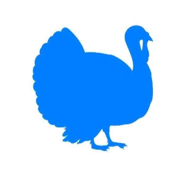Hot   13 Cm * 13 Cm Turkey Thanksgiving Hunt Hunting Graphic Car Window Vinyl Decal Truck SUV Bumper Kayak Canoe Wall Art Sticker