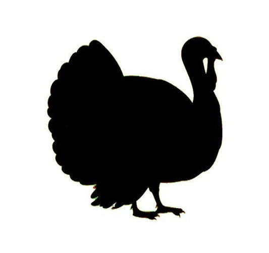 Hot   13 Cm * 13 Cm Turkey Thanksgiving Hunt Hunting Graphic Car Window Vinyl Decal Truck SUV Bumper Kayak Canoe Wall Art Sticker