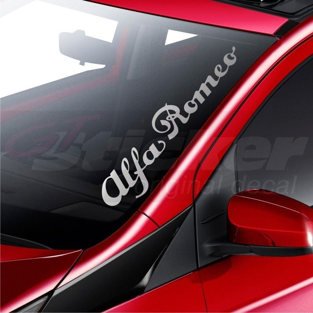 Fashion Alfa Romeo Car Windscreen Decal sticker emblem logo 145 146 147 155 156 159 164