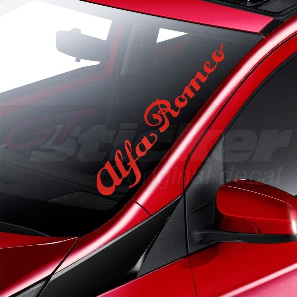 Fashion Alfa Romeo Car Windscreen Decal sticker emblem logo 145 146 147 155 156 159 164