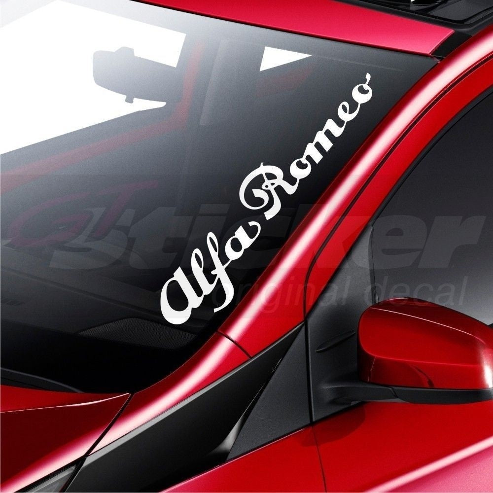 Fashion Alfa Romeo Car Windscreen Decal sticker emblem logo 145 146 147 155 156 159 164