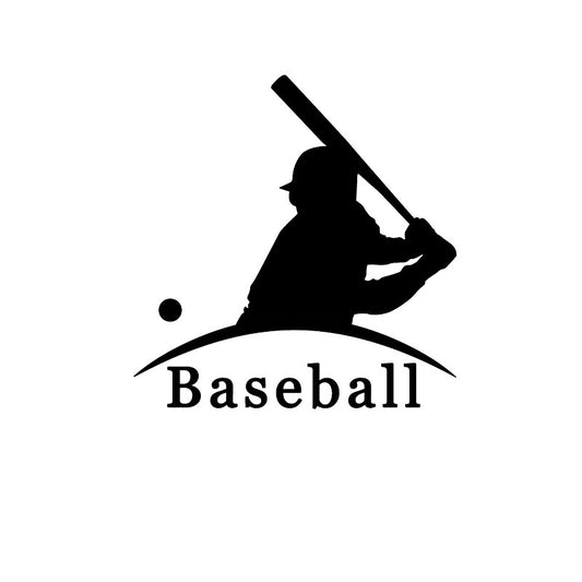 Hot  Car Styling Stickers Play Baseball Car Stickier and Decal