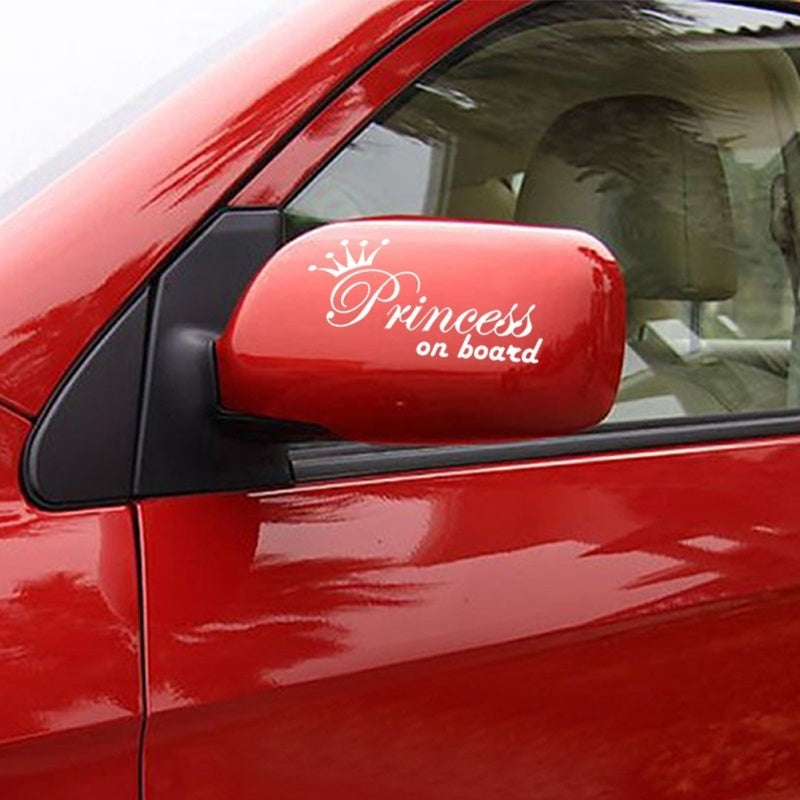 2018 NEW  1PC Princess On Board Art Decor Vinyl Car Sticker Decal Bumper