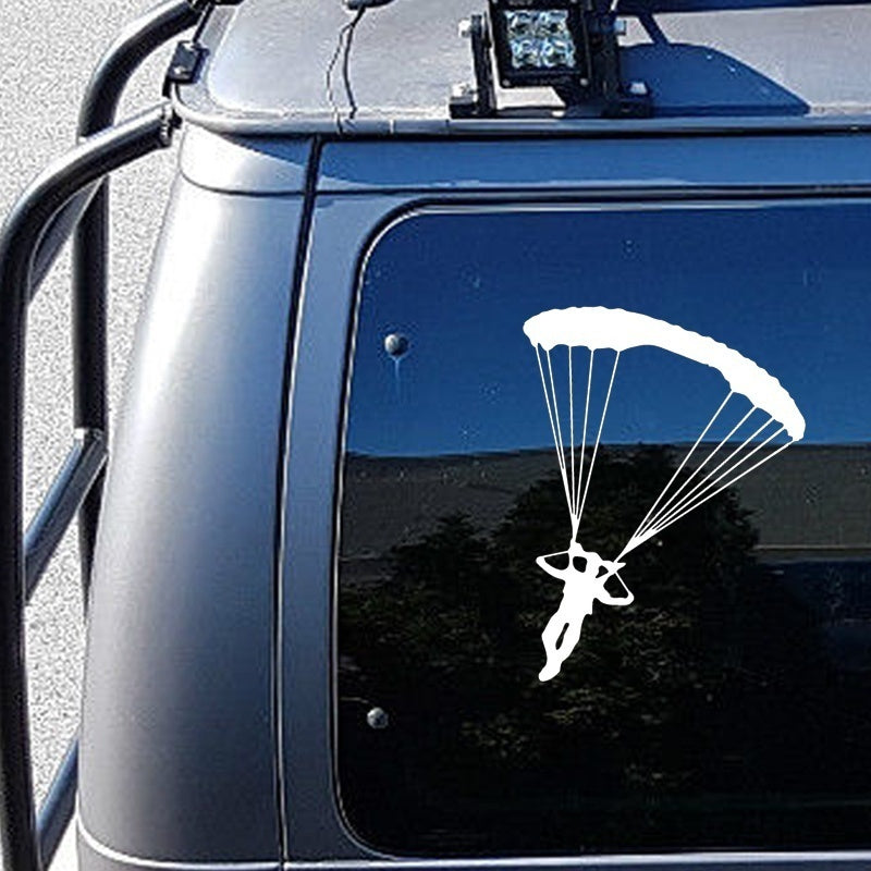 New Hot   Personality Skydiving Parachute Sticker Decal