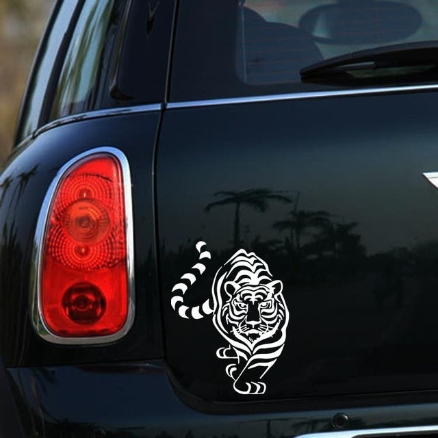 Car Acccessories Animal King Tiger  Stickers Car Decals