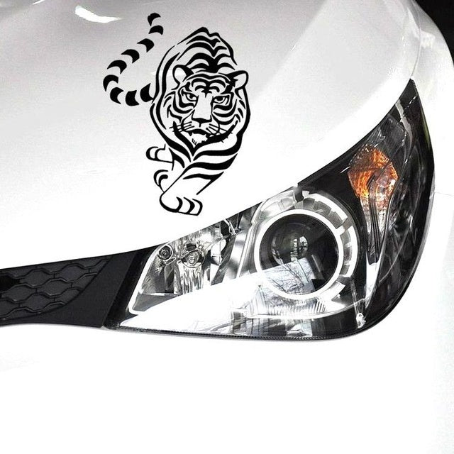 Car Acccessories Animal King Tiger  Stickers Car Decals