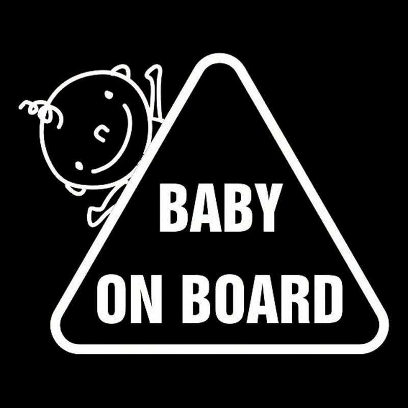 New Fashion   Car Safety Sign Decal BABY ON BOARD Lovely Child Decal