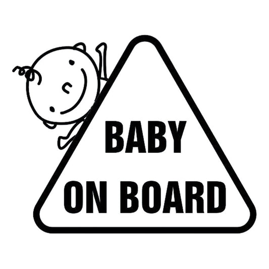 New Fashion   Car Safety Sign Decal BABY ON BOARD Lovely Child Decal