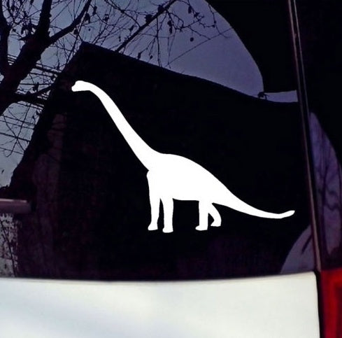 New Fashion  Brontosaurus Vinyl Funny Car Sticker Dinosaur Decal